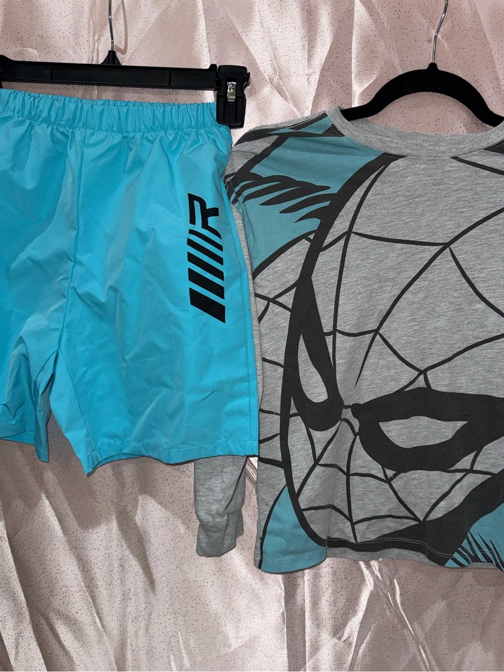 Boys Marvel Spider-Man & Shein shorts Bundle